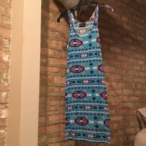 Torn by Ronny Kobo tribal print dress, Size M